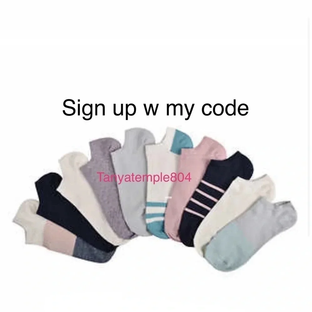 Lucky Brand 10 pk super soft no show socks ladies woman